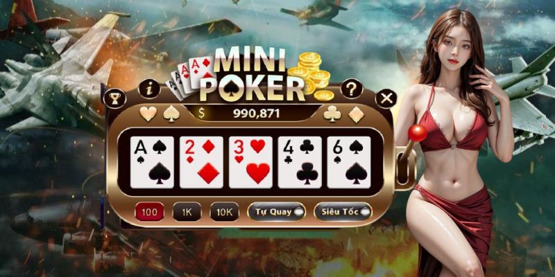 Luật chơi game mini poker B52 chi tiết nhất